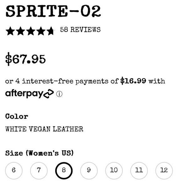 Demonia White Sprite Platform Mary Janes. Brand new in box. - Picture 7 of 7